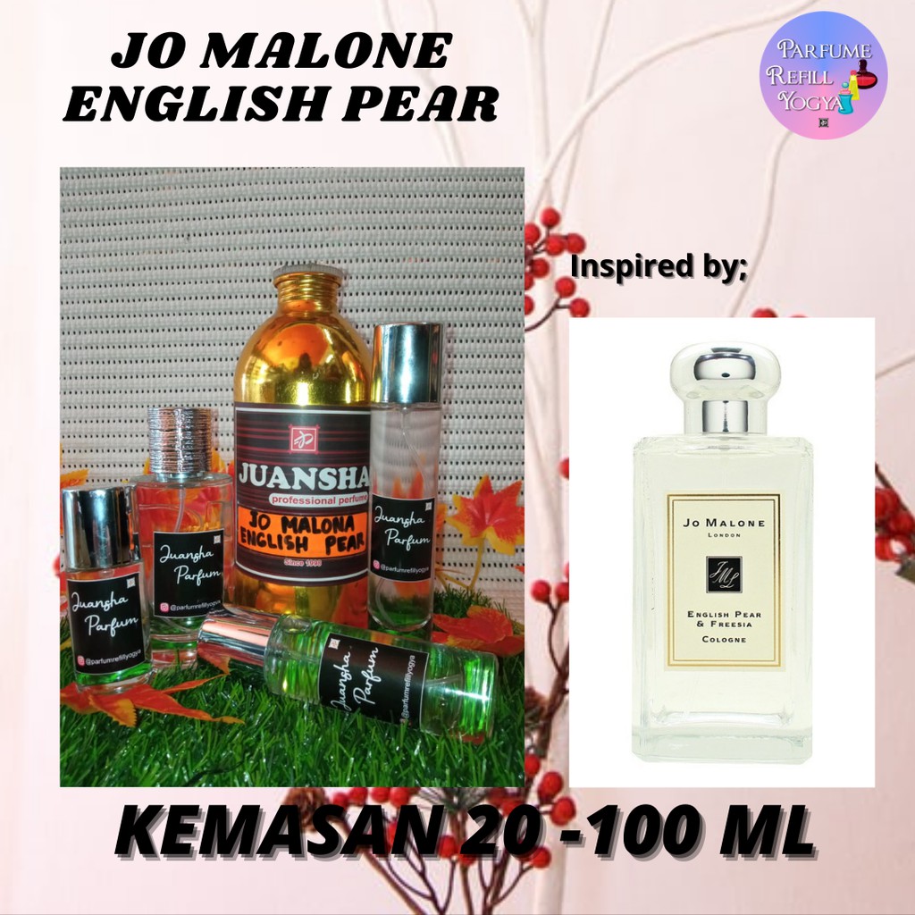 Parfum BEST JO MALONE ENGLISH PEAR-Parfum Refill Jogja-Inspired by JO MALONE