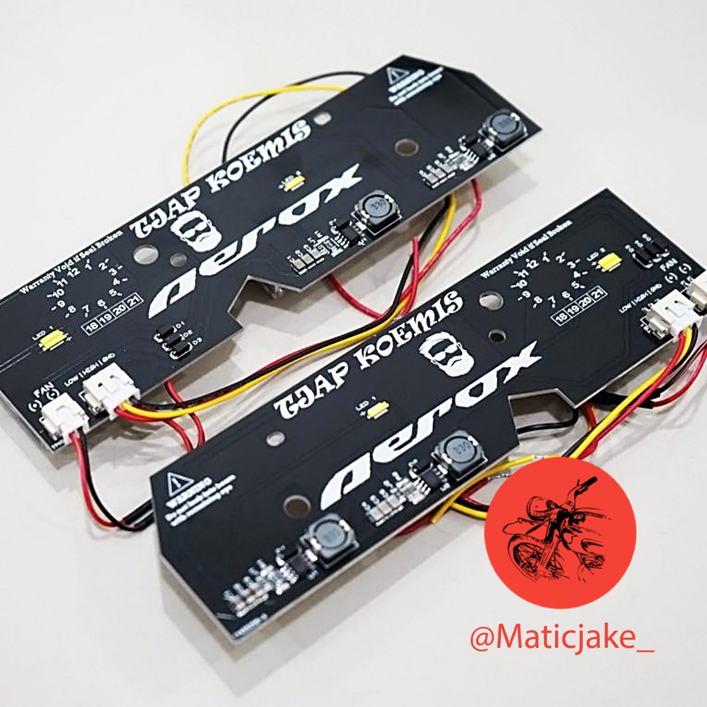 UPGRADE HEADLAMP PCB LAMPU UTAMA 90 WATT YAMAHA AEROX 155