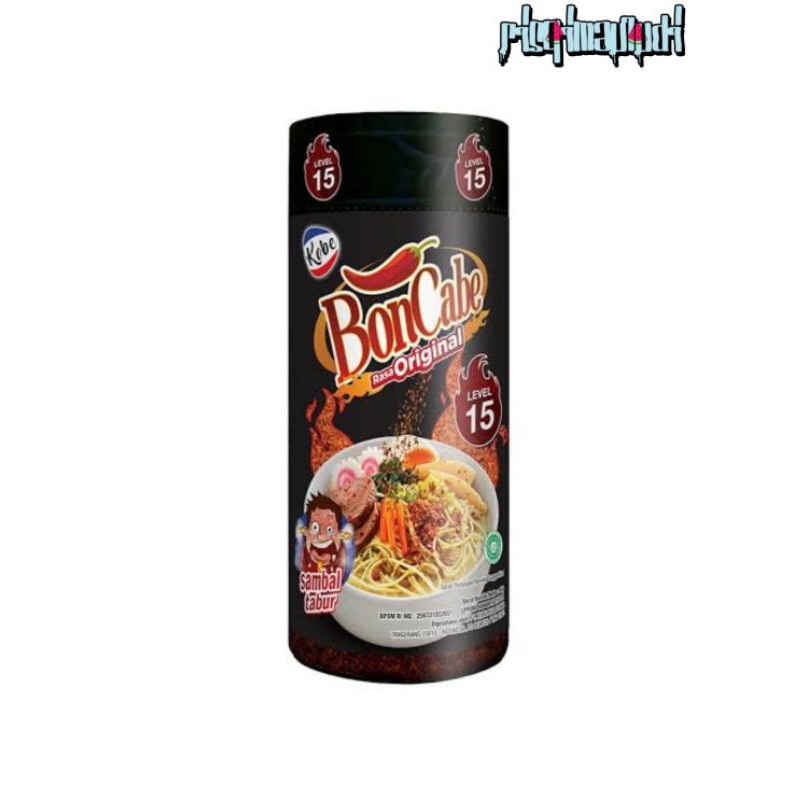 

Kobe BonCabe Sambal Tabur Original (lvl 15) Botol 45gr