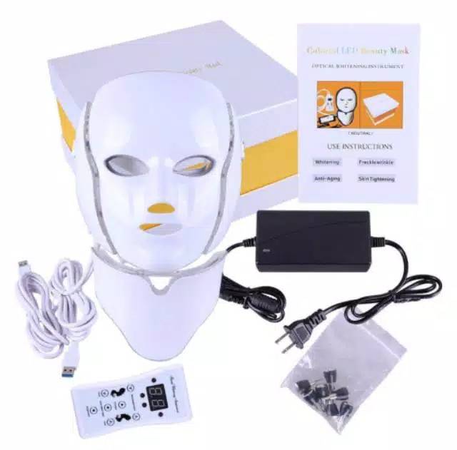 Masker led pdt lampu facial lampu omega light