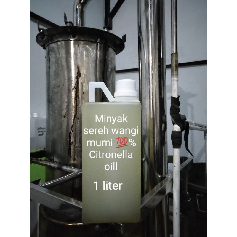 Citronella oill / minyak sereh wangi murni 1000mll murni 100% langsung dari penyulingan