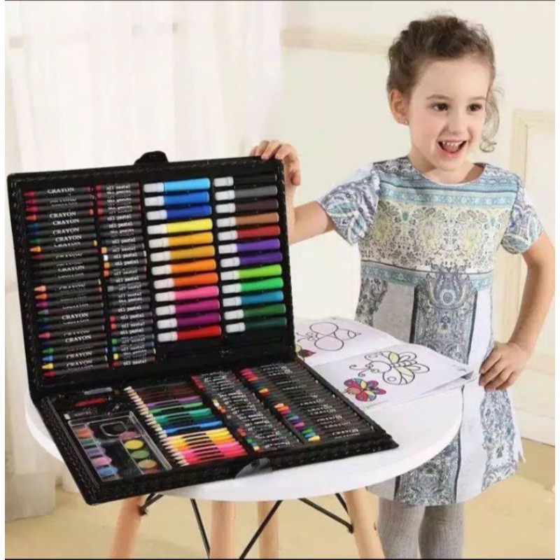 

Crayon Set Isi 150 Pcs Pensil Warna