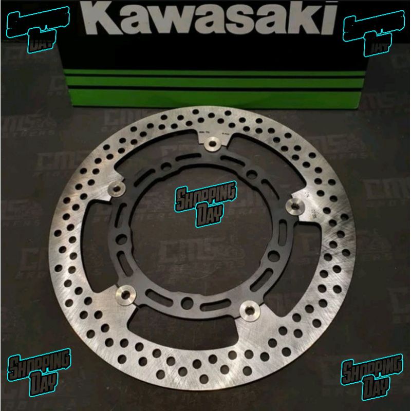 Piringan cakram depan disc depan zx25r hitam ORIGINAL