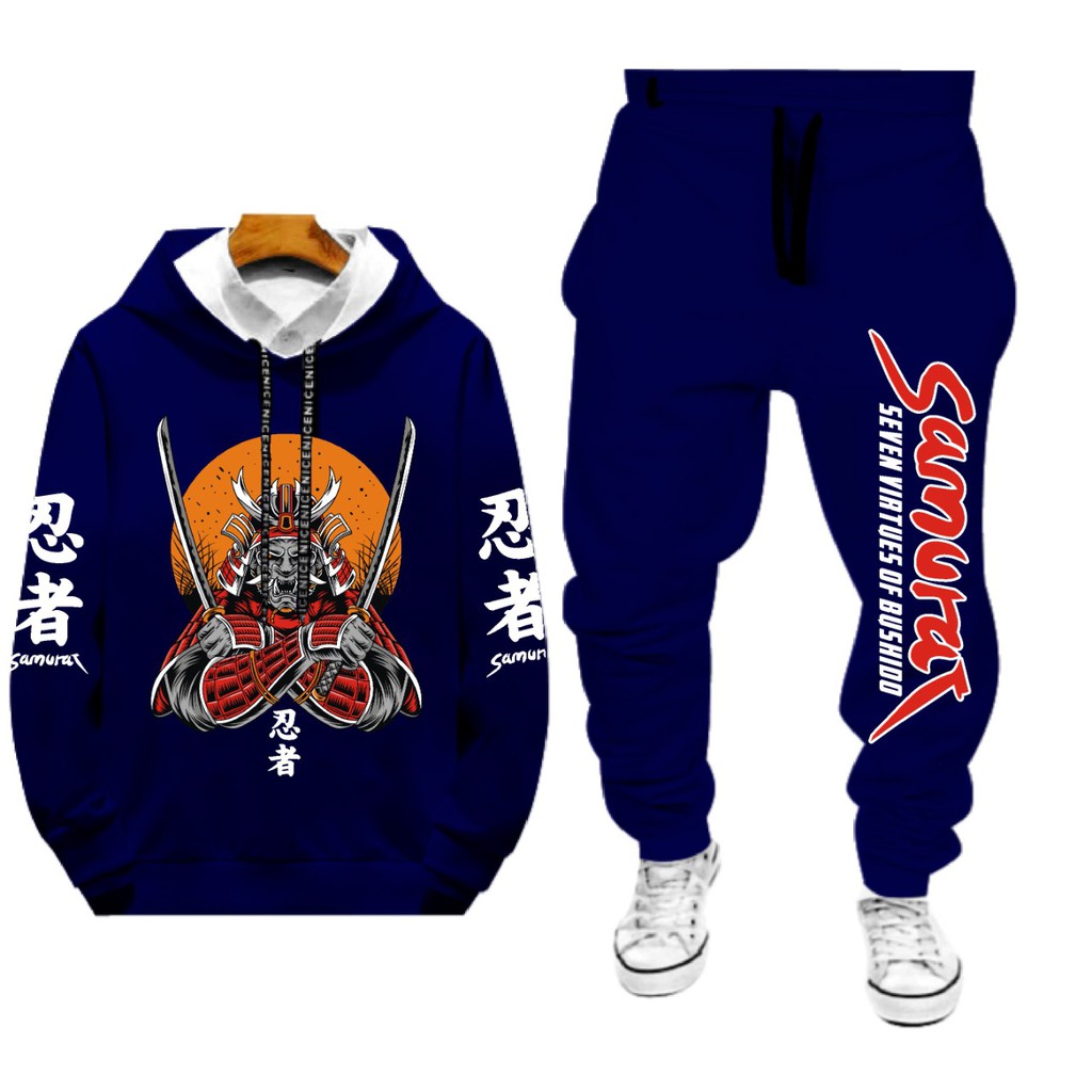 STELAN 1 SET SWEATER DAN JOGER PRIA RONIN