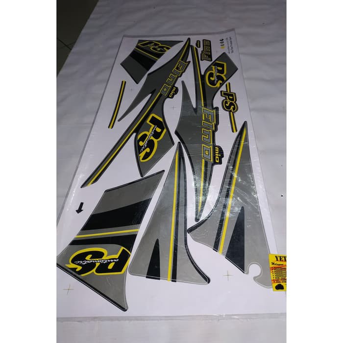 sticker Motor Yamaha Fino Limited Striping Fino edition premium sport abu