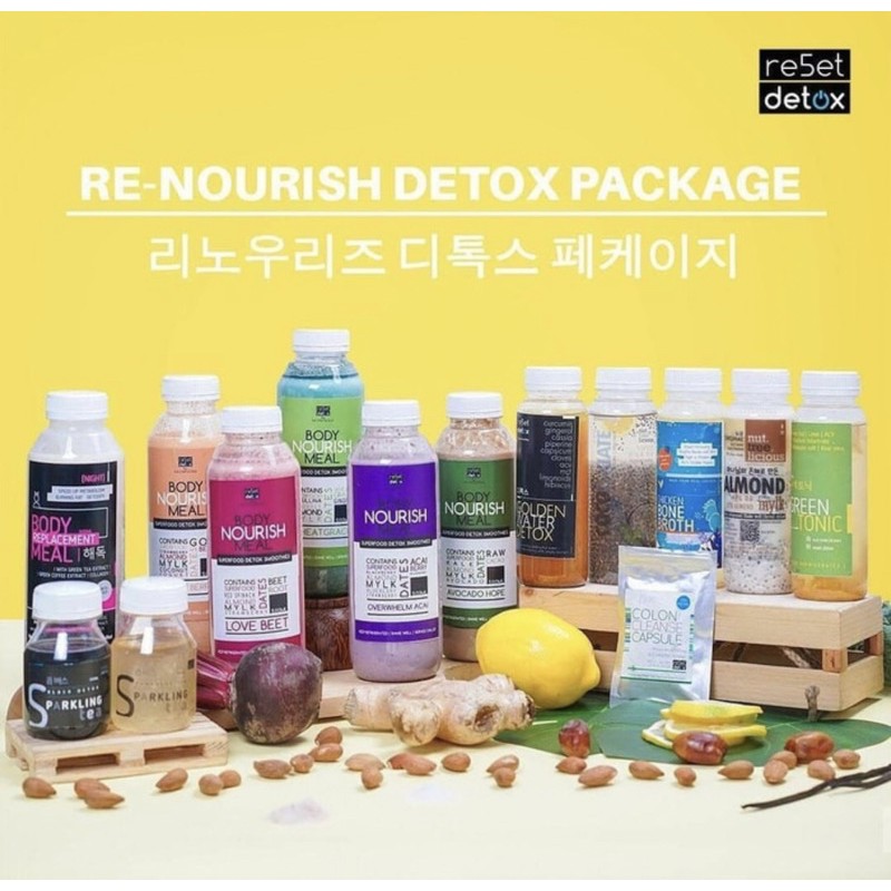 

renourish Detox 5D/ 3D/ 1D Female n Male