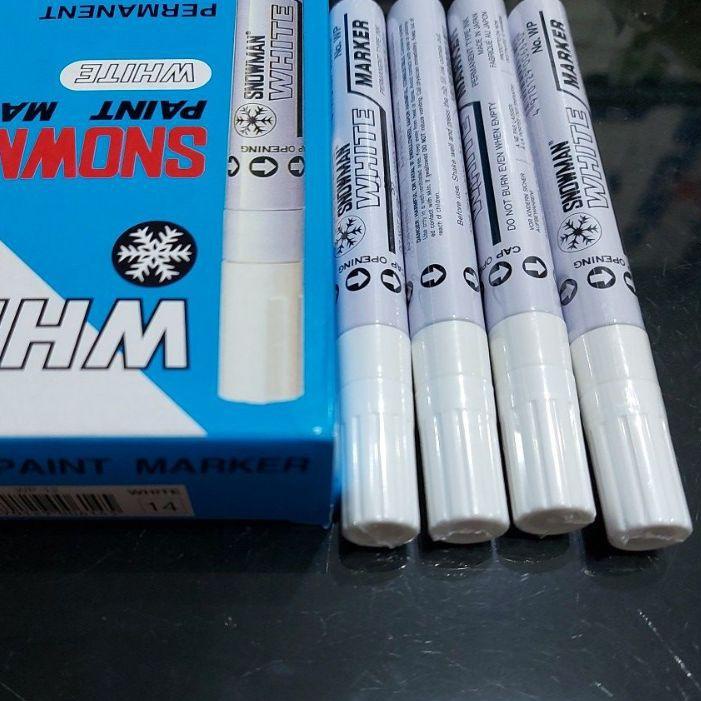 

Trendy spidol snowman paint marker wp-12 tertera harga 3 pcs