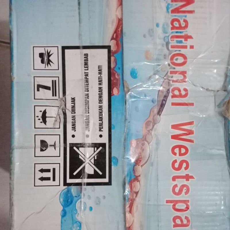 mesin air merk National Westspa