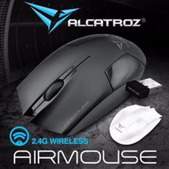 JUAL Mouse Wireless Gaming - Mouse Wireless Powerlogic Alcatroz - ORIGINAL MURAH