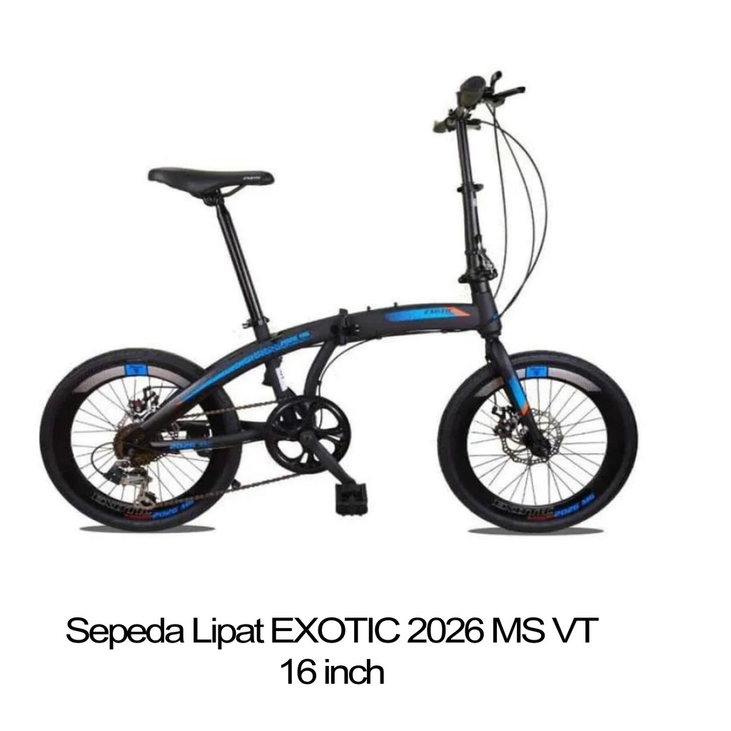SEPEDA LIPAT EXOTIC 2026 MS VT 16 INCH