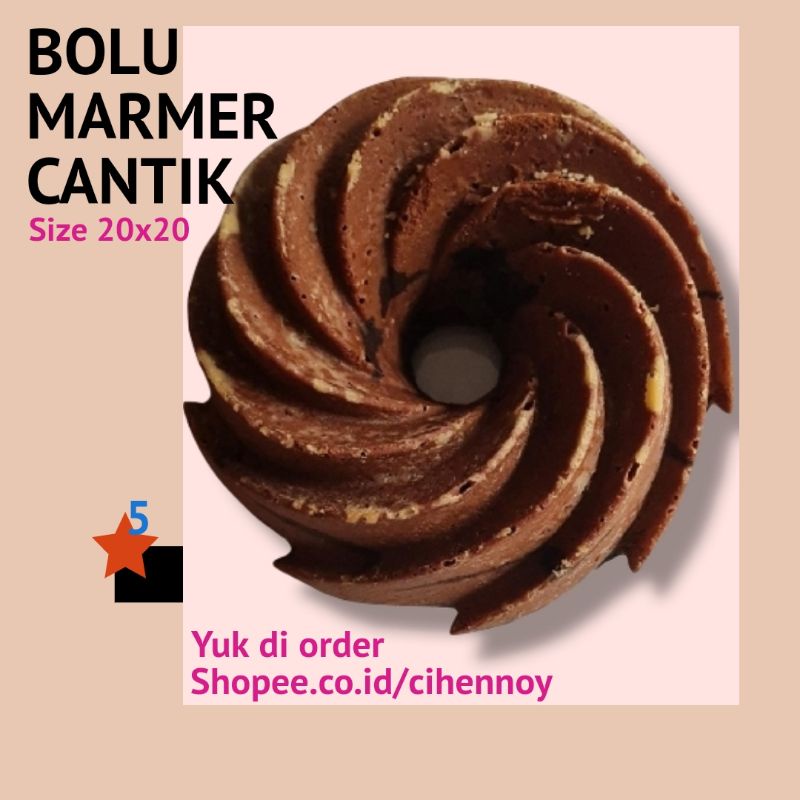 

Bolu Marmer Cantik (Preorder)