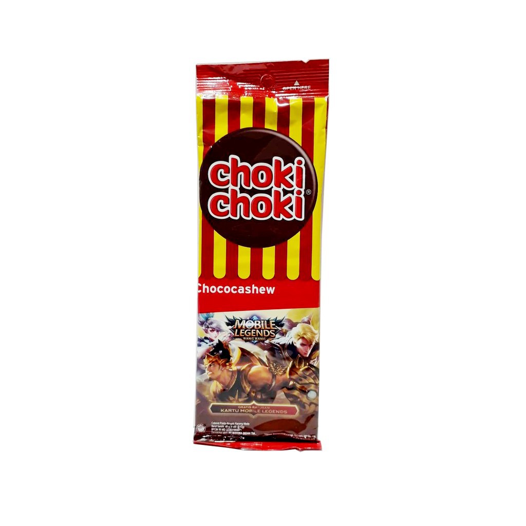 

CHOKI-CHOKI PASTA CHOCOCASHEW 4'S 8GR