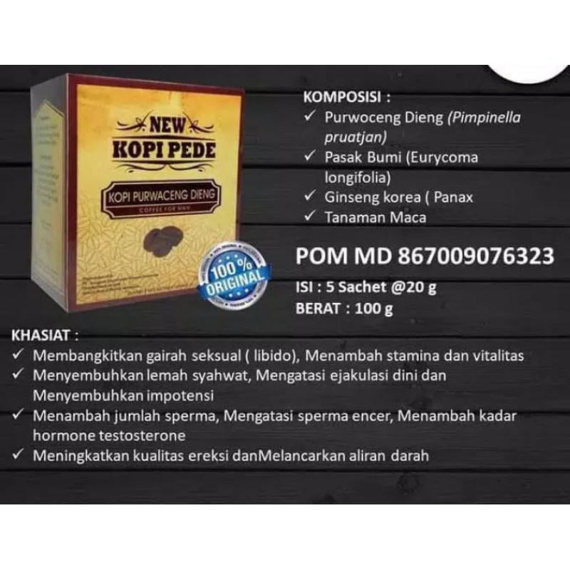 

KOPI - PEDE - KOPI PRIA DEWASA