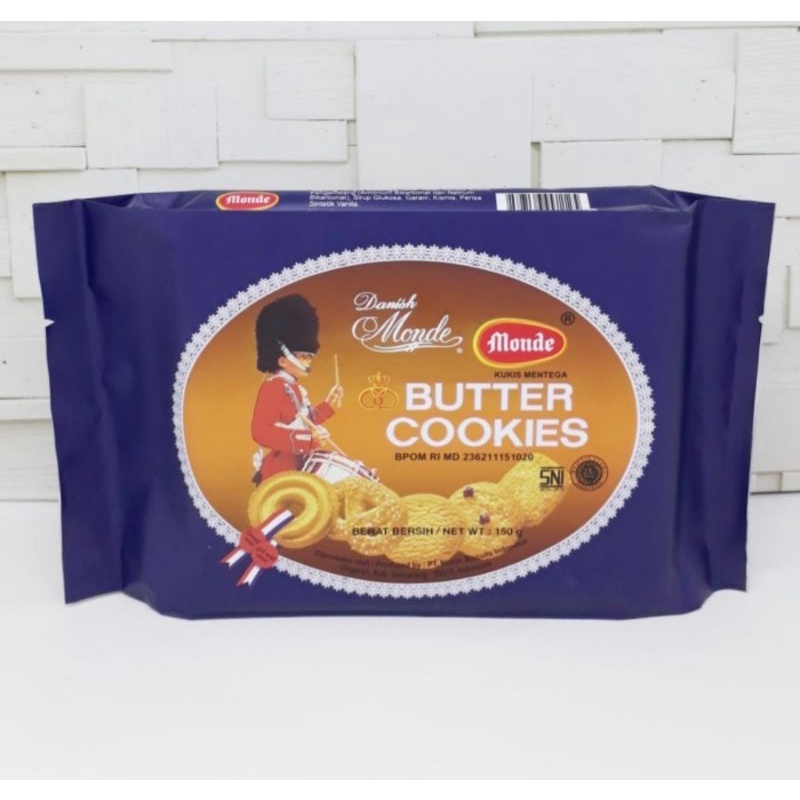 

monde butter cookies 150 gram
