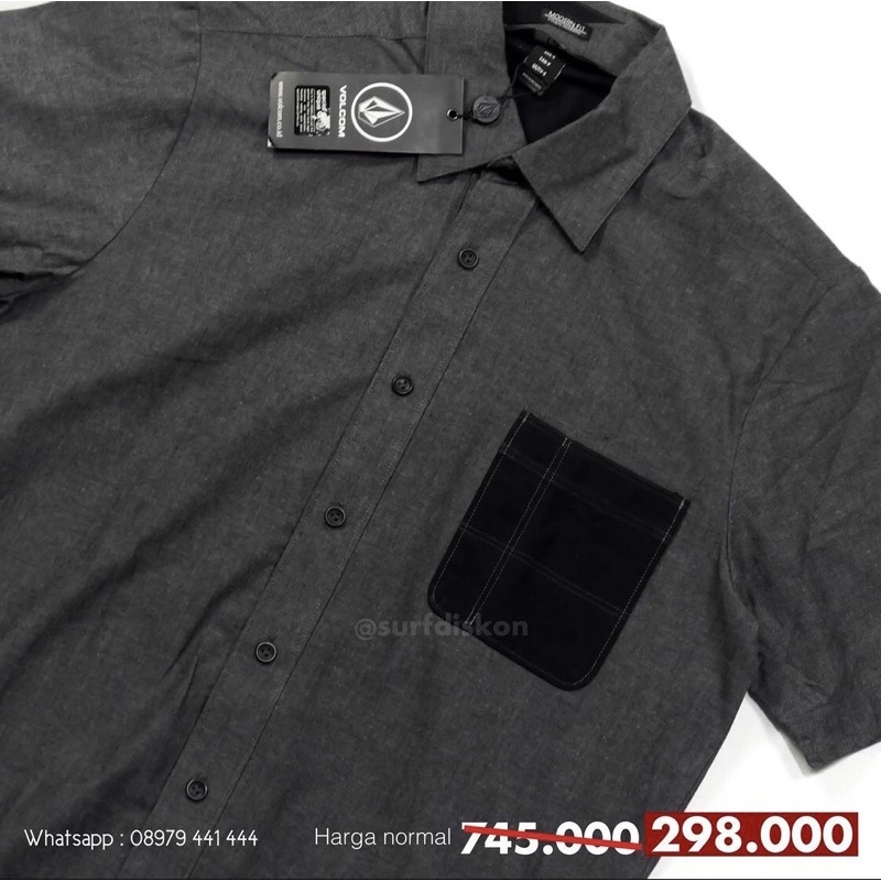 Kemeja Volcom Msh Hadley Sth Original Planet Surf