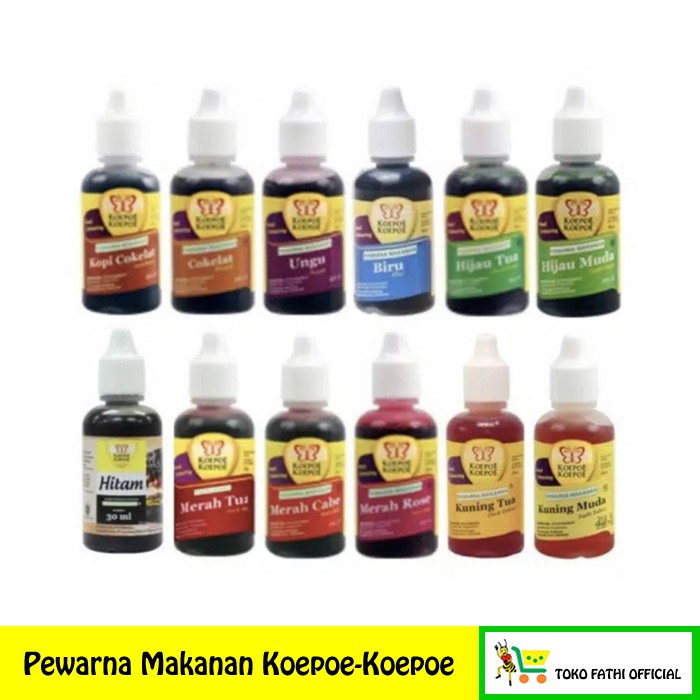 

Pewarna Makanan / kue Koepoe Koepoe