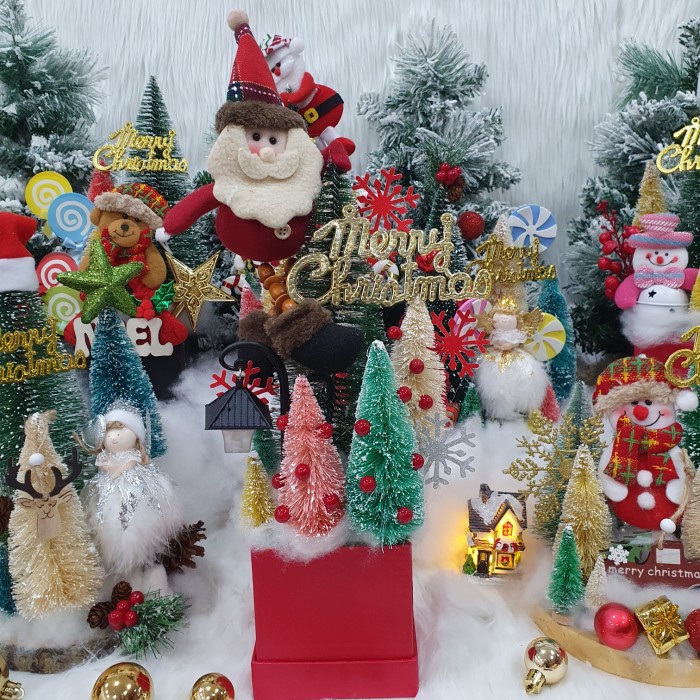 

Paket dekorasi hampers natal christmas parcel hadiah murah 2