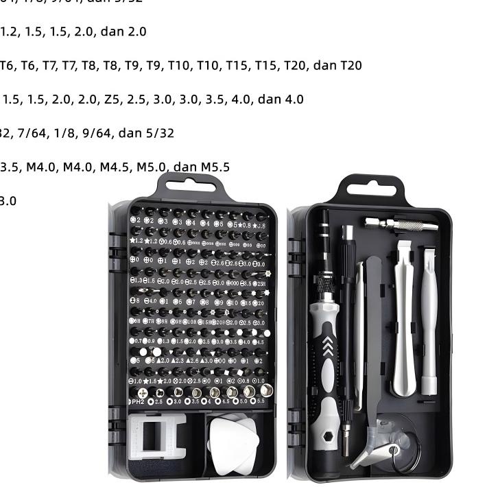 ❂ ISKU Kunci SOK 46 PC Set Socket (1/4 ") Kunci SOK kunci shock set tekiro 46 PC Set Socket (1/4") K