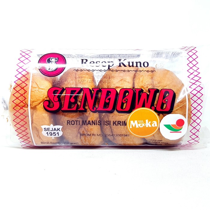 

SENDOWO ROTI MANIS ISI KRIM MOKA 200gr | RESEP KUNO MOCCA SENDAWA ASLI