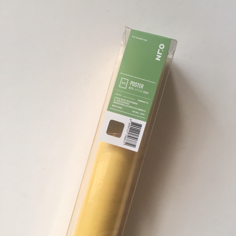 BTS Oneul Exhibition Poster V Taehyung