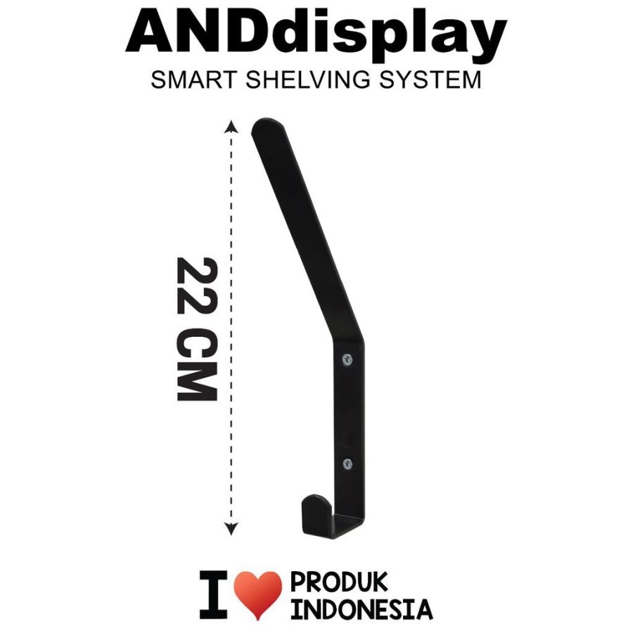 Gantungan Helm Rak Helm Cantolan Jaket Cantolan Kunci Motor Dinding -