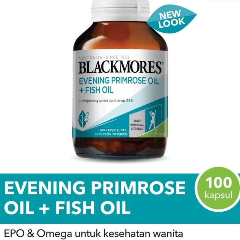 Blackmores Evening Primerose+Fish Oil isi 100