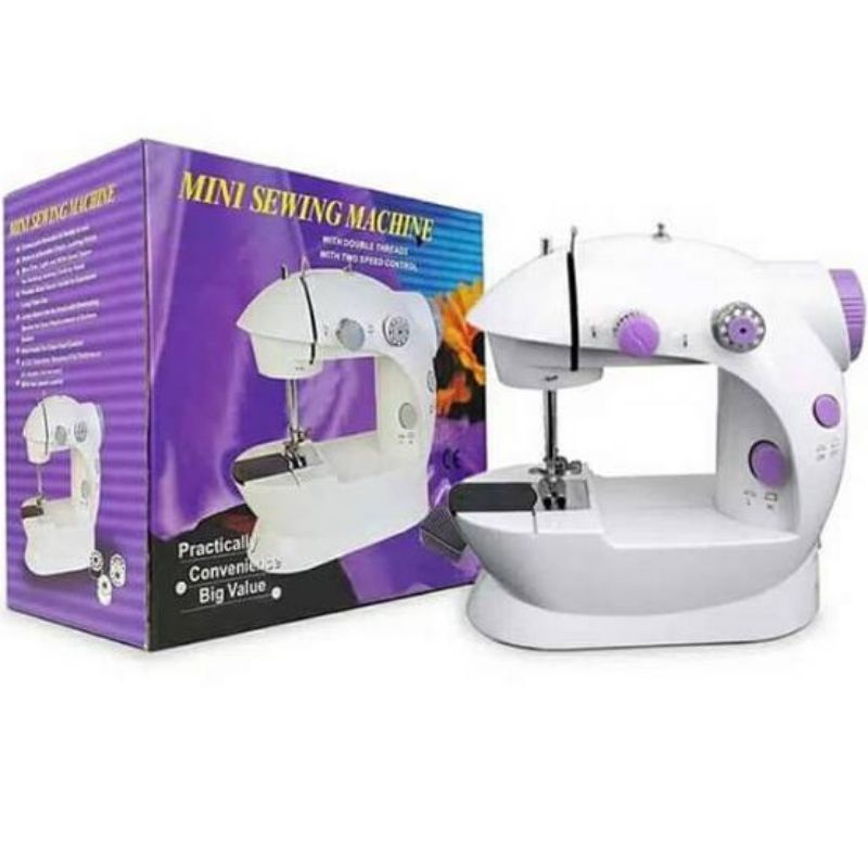 (COD) Mesin jahit mini portable / alat jahit mini portable / mesin jahit praktis