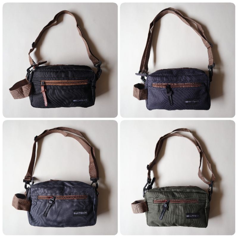 Tas Selempang pria Sling bag slempang bahu cowok Tas Slingbag sandang laki/Tas sekolah kuliah cowok