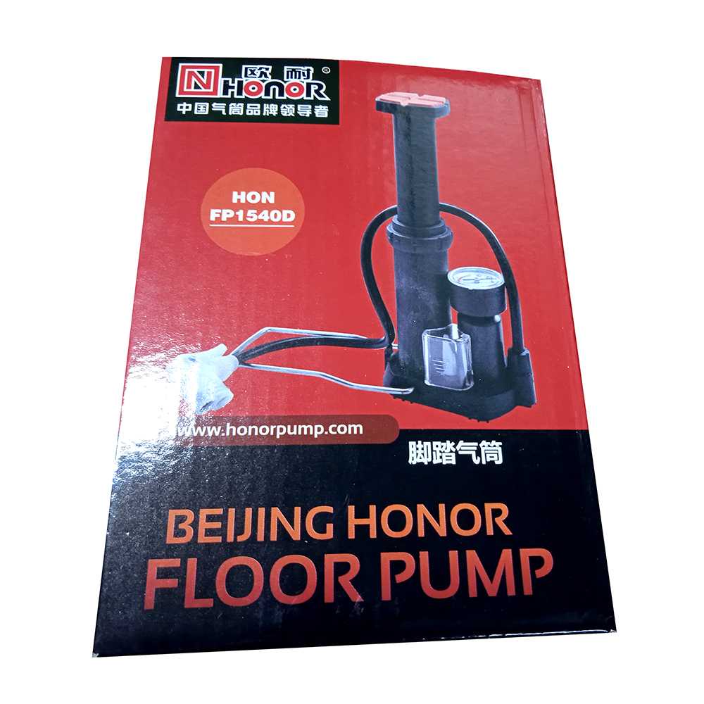 Honor Pump High Pressure Portable Pompa Angin Serbaguna - FP1540D-Hitam