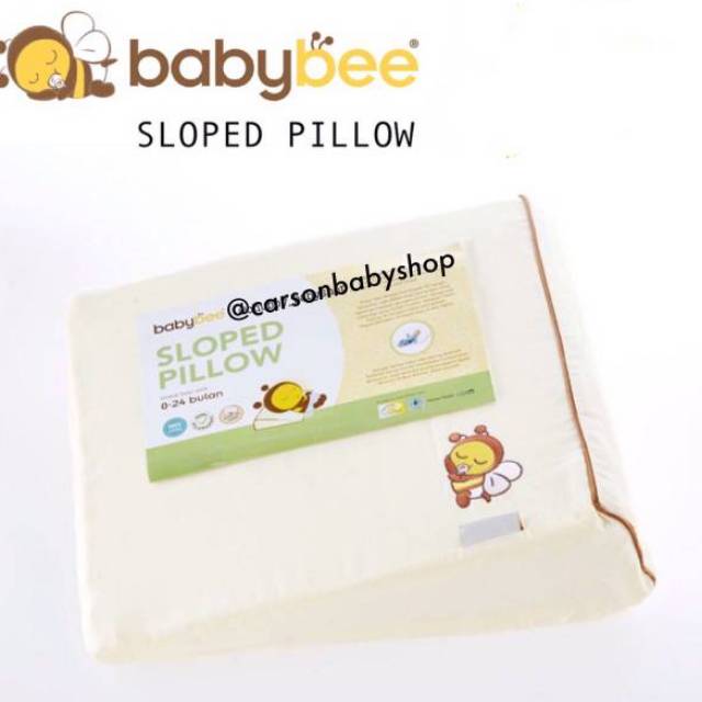 baby sloped pillow