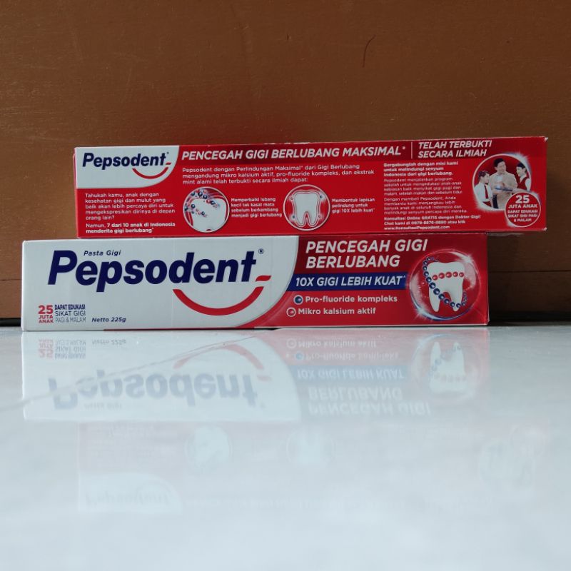 Pepsodent 225gr / Pasta gigi /Odol