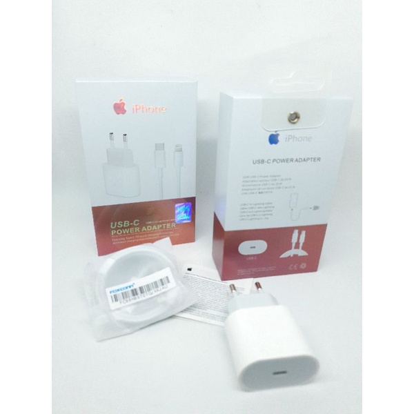 USB POWER ADAPTER CHARGER ORIGINAL untuk colokan lighting kabel data pd to lighting