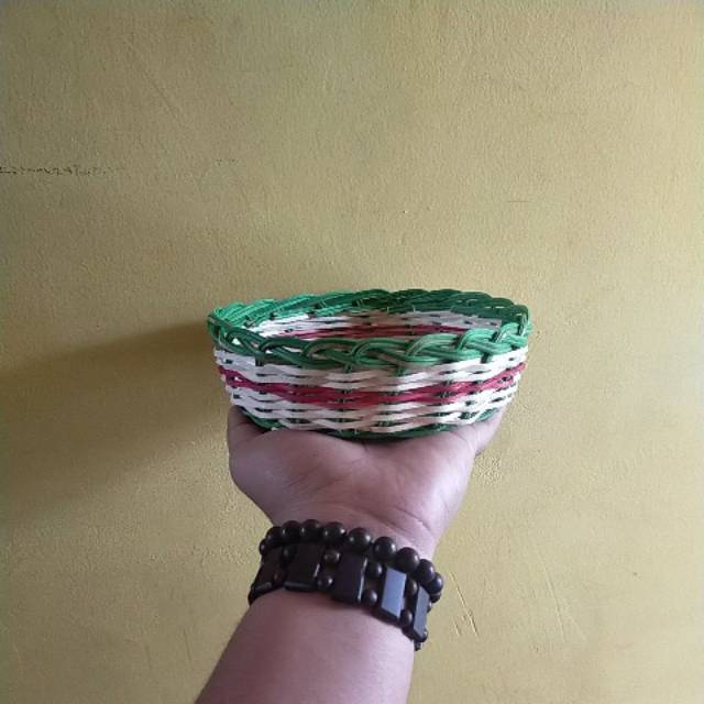 18 cm Sodan ingke sangat berkualitas warna tridatu hijau kombinasi