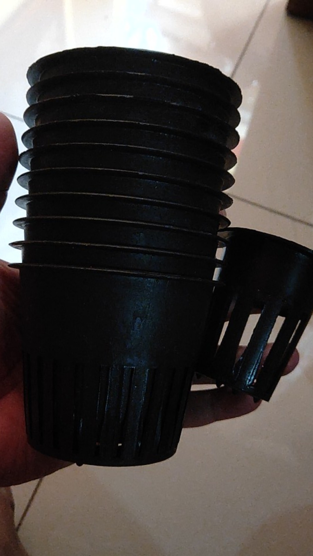 Netpot Hidroponik/netpot Hidroponic Lubang Tanggung