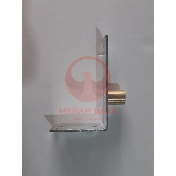 Bottom Pivot + Roda Gantung Pintu Lipat (SET)