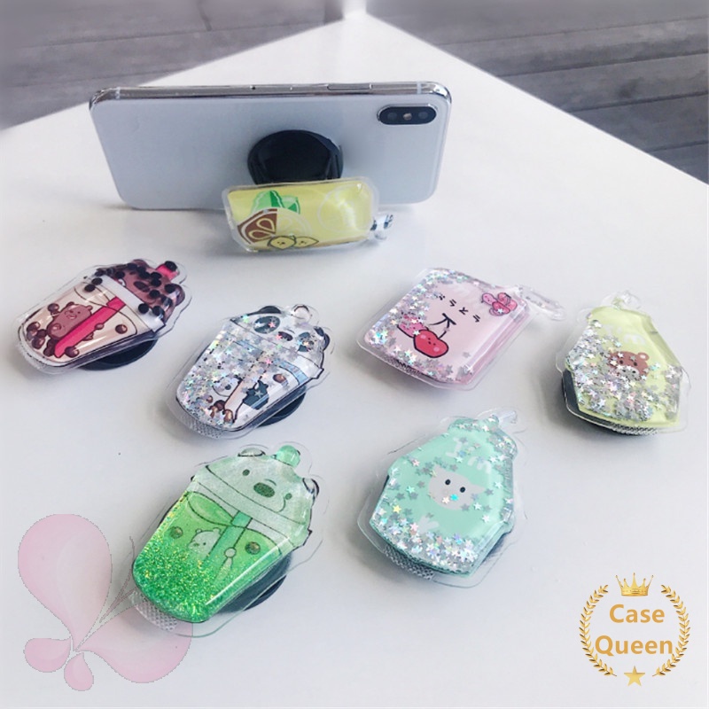 Popsocket Smartphone Universal Bentuk Beruang Lucu