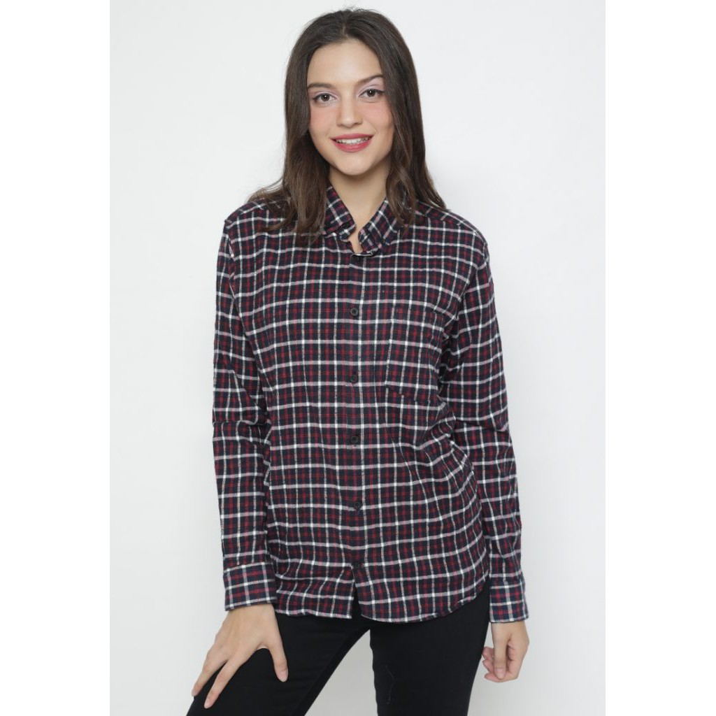 

Erigo Flannel Tessa Navy Red
