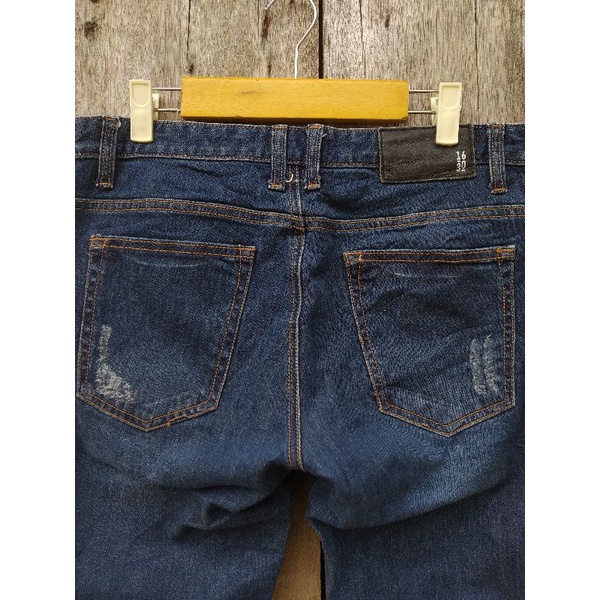 polham ripped skinny jeans size fit 31 second original