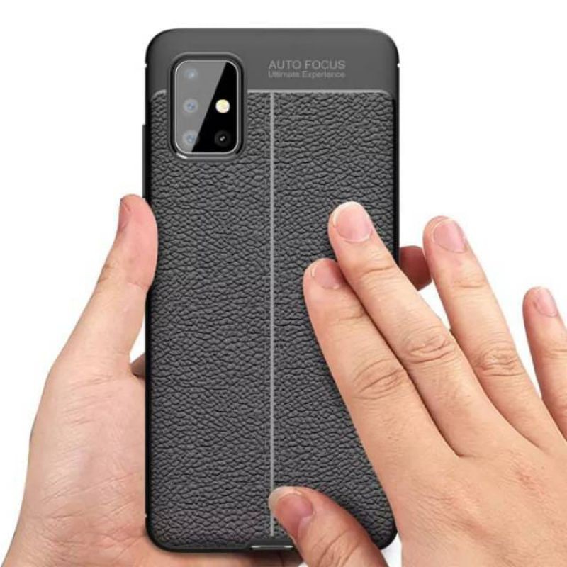 Softcase Samsung A51 Autofocus Leather Case Ultimatte Premium Quality