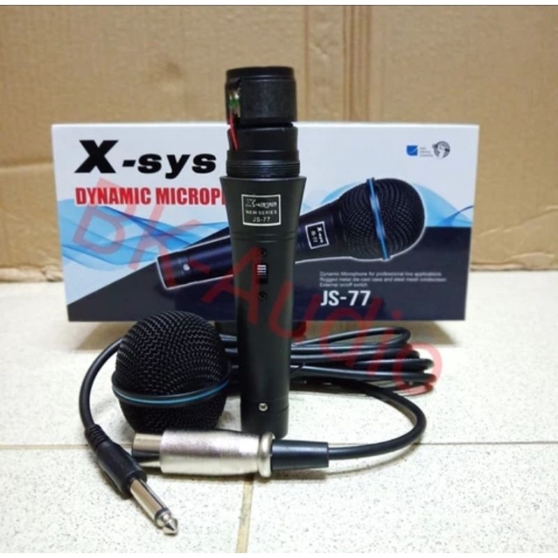 Microphone Kabel X -sys NK -77 Mic Murah Meriah
