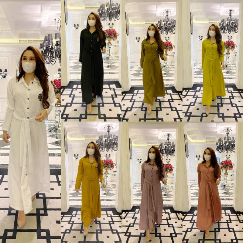 MAXI DRESS ZR FASHION WANITA / BUSUI FRIENDLY / TUNIK WANITA NOB