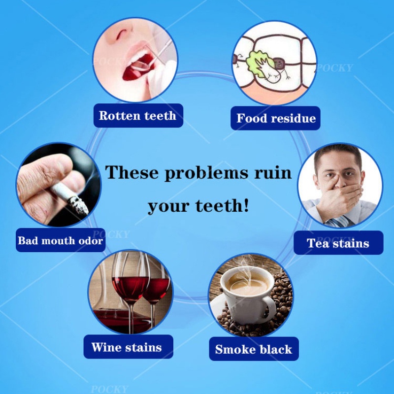 Bedak Pemutih Pembersih Gigi kuning Teeth whitening Pemutih gigi dan penghilang karang gigi 50g  Mencegah Kerusakan Gigi Menghilangkan Karang Gigi