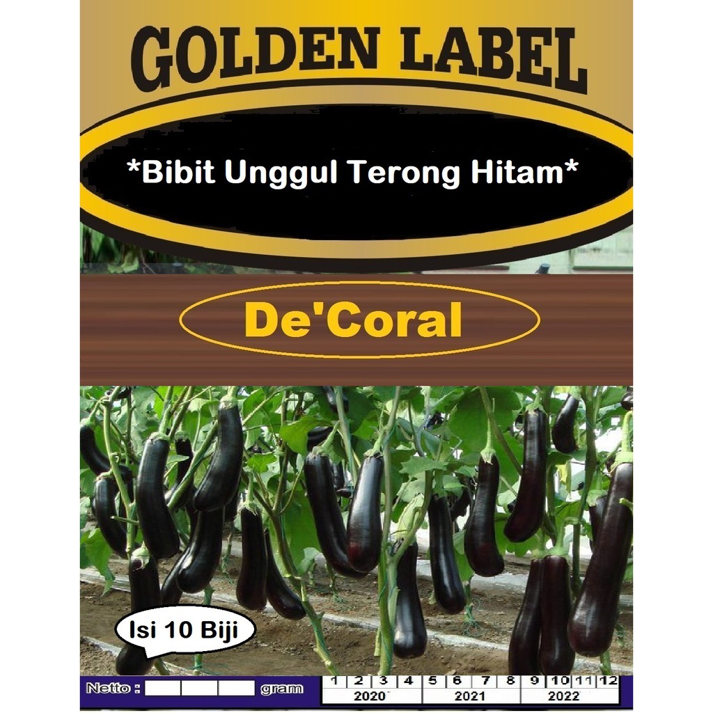 Bibit Unggul Terong Hitam | Benih Terong Hitam