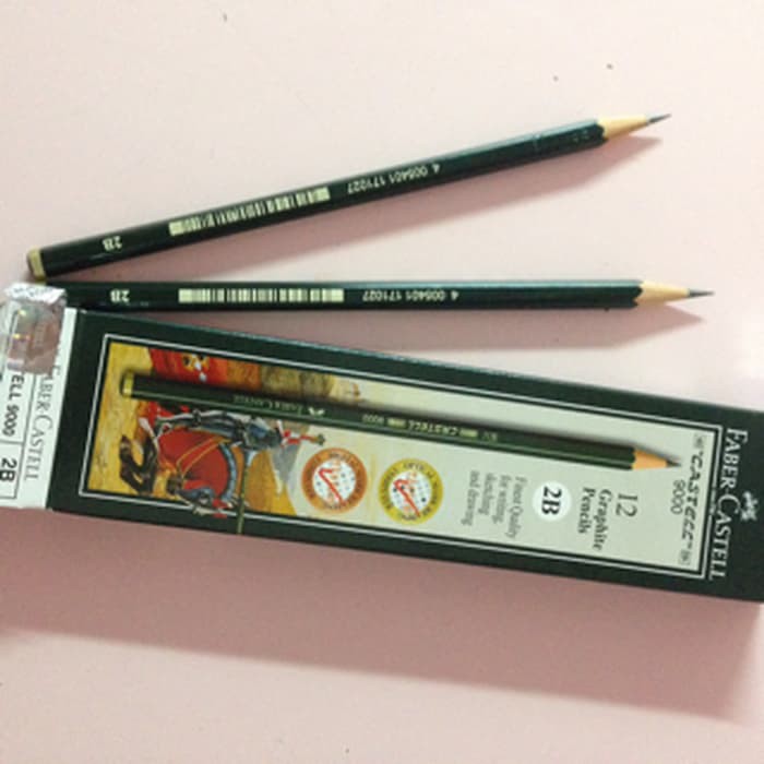 

STOK TERBARU Pensil 2B Faber Castell isi 12 batang