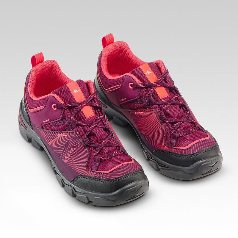 Sepatu Gunung hiking velkro anak2 mh120 quechua