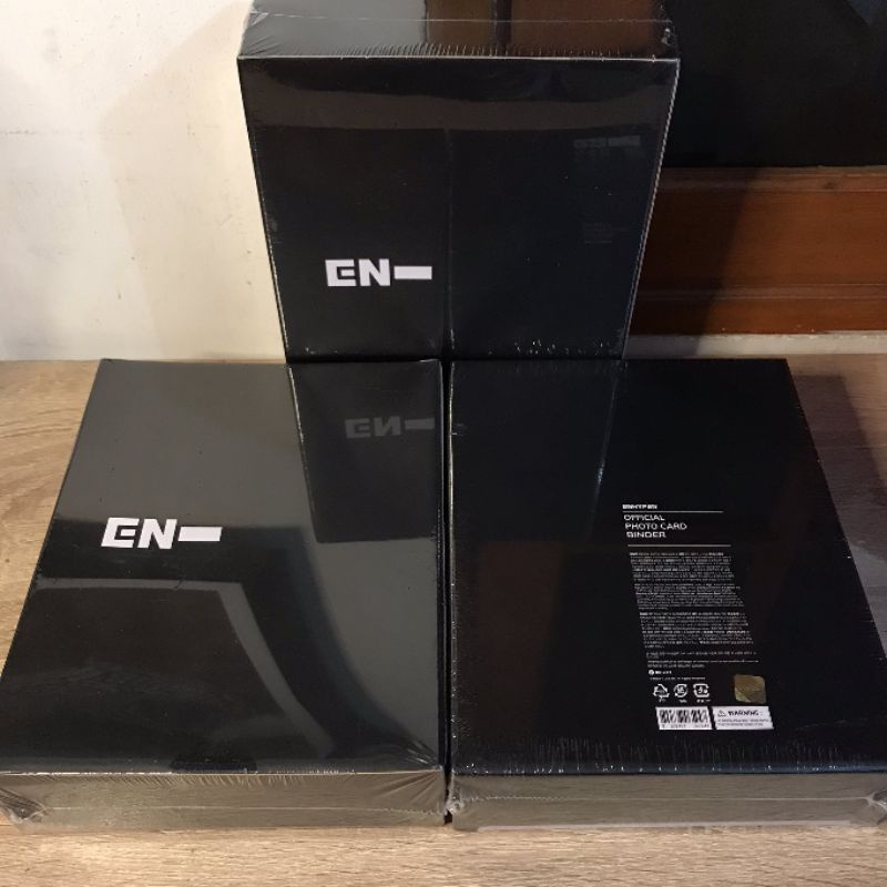 [READY] BINDER + 27 SLEEVE ENHYPEN UNI BDO UNIFORM BORDER DAY ONE SEALED COLLECT BOOK KOLBUK PC PHOT