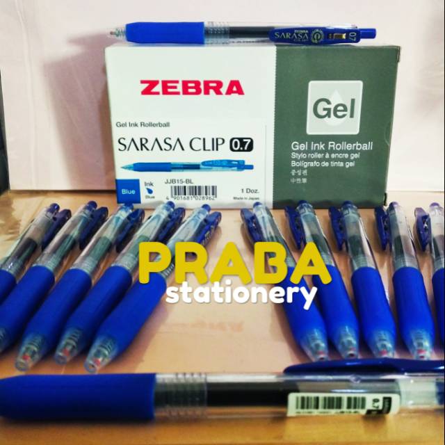 

Pulpen Sarasa CLIP 0.7 Biru By Zebra