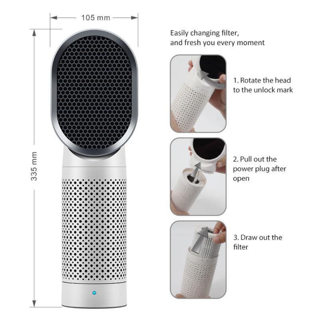 FIlter Desktop Air Purifier F01 Portable