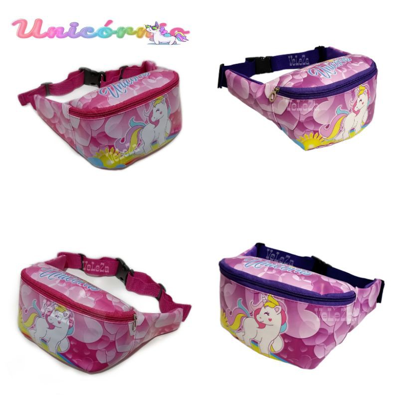 Waist bag tas selempang anak unicorn