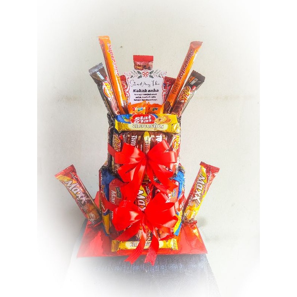 

tart snack tower